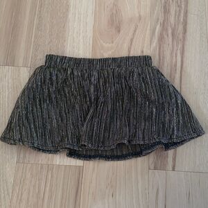 Shimmering Black Skirt